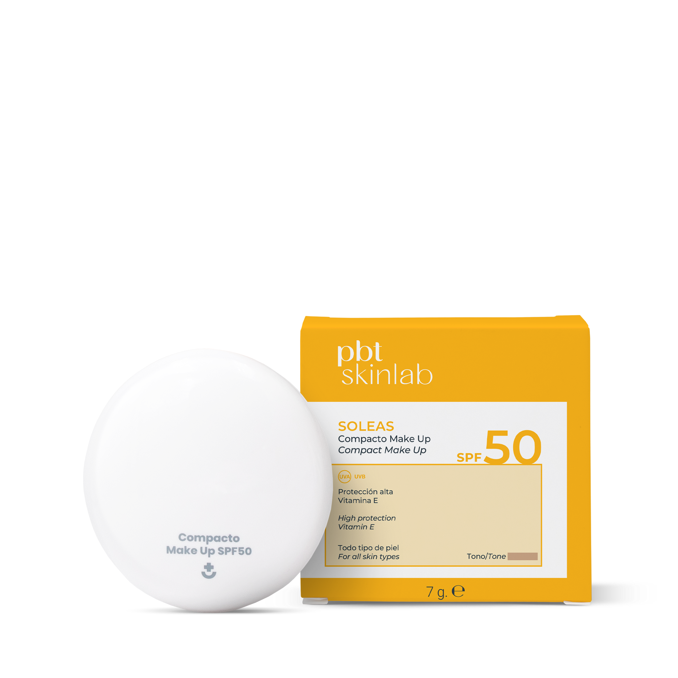 Soleas Compacto Make Up SPF50 Light