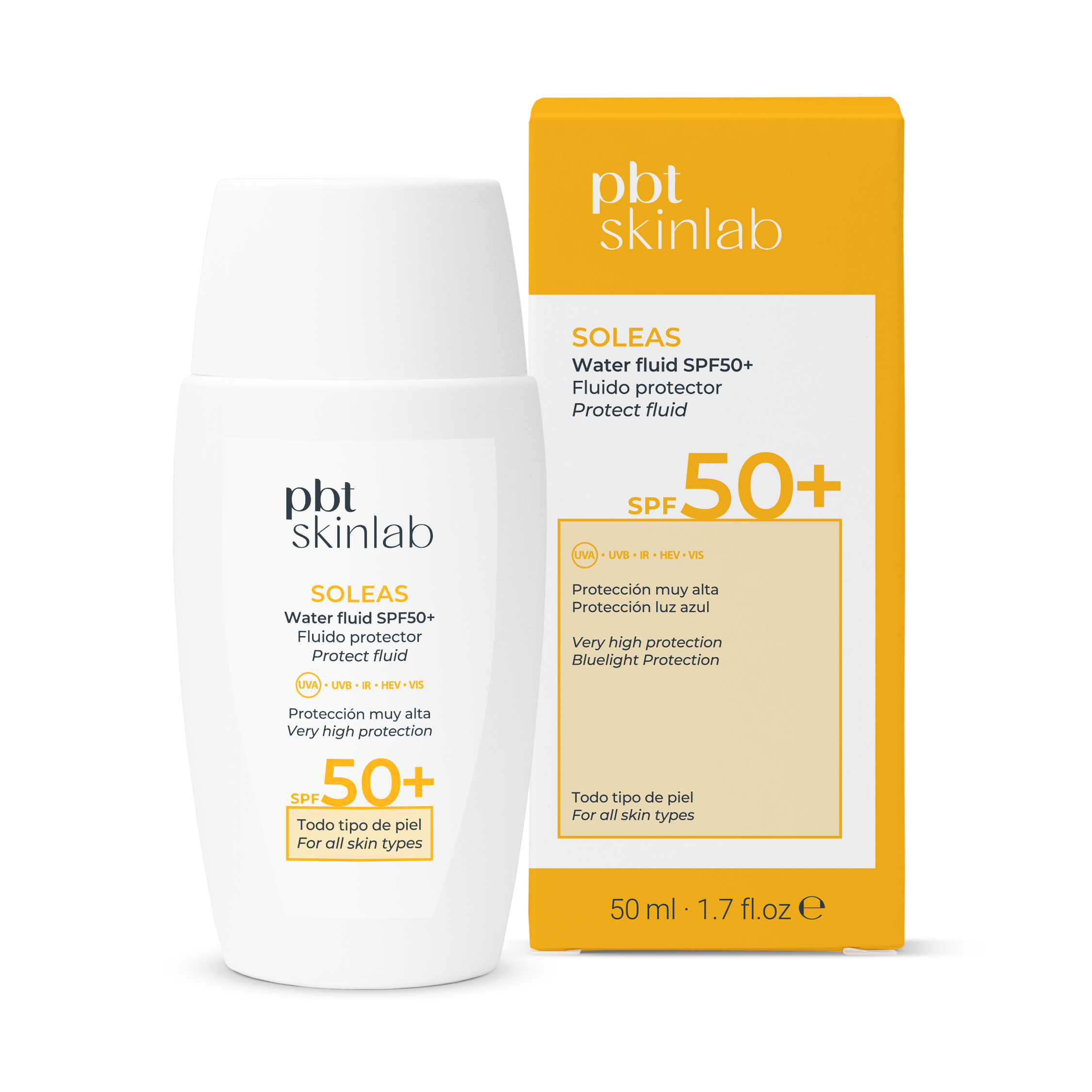 Soleas Water Fluid SPF 50+